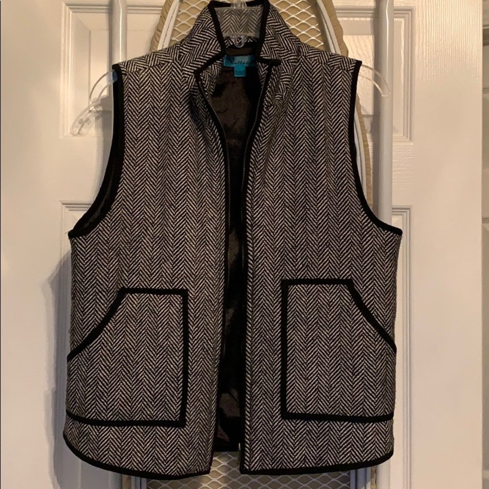Houndstooth Vest